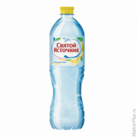 Вода негазированная питьевая СВЯТОЙ ИСТОЧНИК, со вкусом лимона, 0,5 л, пластиковая бутылка, SF020701, 12 шт/в уп