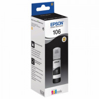 Чернила EPSON (C13T00R140) для СНПЧ L7160/L7180, фото-черный, оригинальные, ресурс 5000 стр