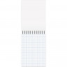 Блокнот А6 108x146,40л,гребень, картон,клетка, Attache Economy синяя