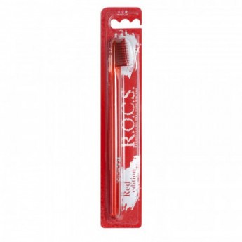 Зубная щетка ROCS Red Edition средняя 03-04-023
