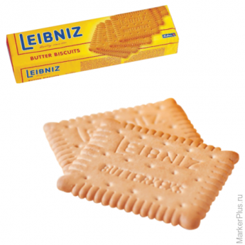 Печенье BAHLSEN Leibniz (БАЛЬЗЕН Лейбниц) "Butter biscuit", сливочное, 200 г, 4388