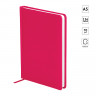 Ежедневник недатированный, A5, 136л., кожзам, OfficeSpace "Winner", ярко-розовый