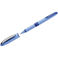 Ручка-роллер Schneider "One Hybrid N" синяя, 0,7мм, игольчатый пишущий узел, одноразовая, 10 шт/в уп
