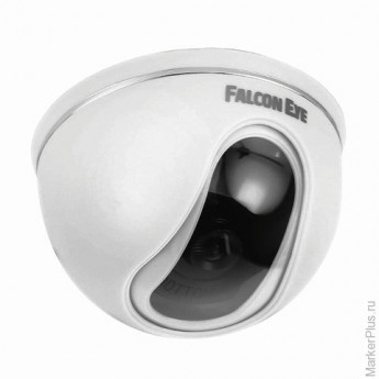 Камера аналоговая купольная FALCON EYE FE-D80C, 1/3", внутренняя, цветная,700 твл, белая, FE D80C