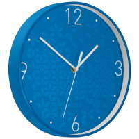 Часы настенные WOW, синие арт.90150036