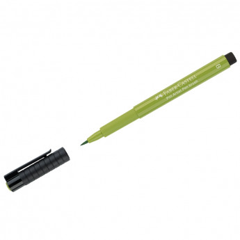 Ручка капиллярная Faber-Castell 'Pitt Artist Pen Brush' цвет 170 майская зелень, кистевая, 10 шт/в уп