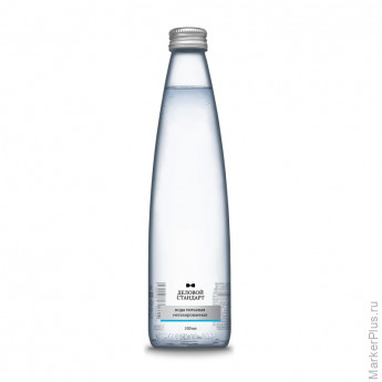 Вода питьевая Деловой Стандарт негазированная стекло 0,33л 24шт/уп, комплект 24 шт