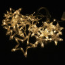 Электрогирлянда-занавес комнатная "Звезды" 3х0,5 м, 108 LED, теплый белый, 220 V, ЗОЛОТАЯ СКАЗКА, 591354
