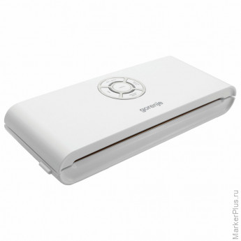 Вакууматор/вакуумный упаковщик GORENJE VS120W, 120 Вт, 2 режима, ширина пакета до 30 см, белый