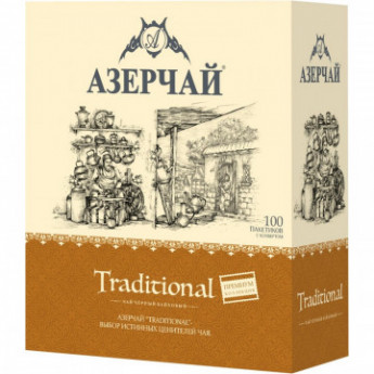 Чай Азерчай Premium Collection Buket черн.байх с кон., 100пакx1,6гр 414122