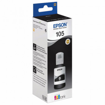 Чернила EPSON (C13T00Q140) для СНПЧ L7160/L7180, черный пигментный, оригинальные, ресурс 8000 стр