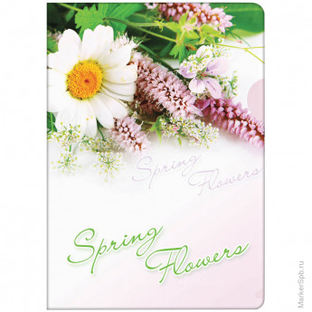 Папка-уголок А4 "Spring Flowers", 180мкм