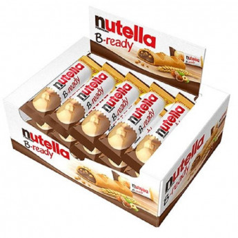 Вафли Батончик вафельный Nutella B-ready, 22гх10шт/уп, комплект 10 шт