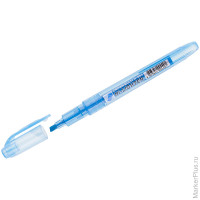 Текстовыделитель Crown "Multi Hi-Lighter" голубой, 1-4мм 12 шт/в уп