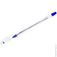 Ручка шариковая Crown "Oil Jell" синяя, 0,7мм, штрих-код 12 шт/в уп