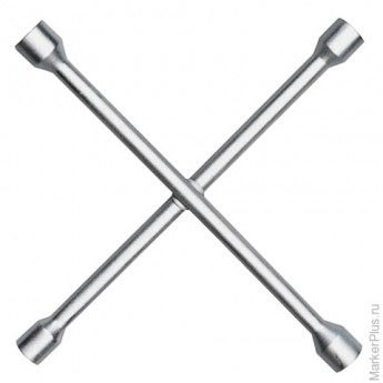 Ключ баллонный, крест, 17х19х21х22 мм, MATRIX PROFESSIONAL, усиленный, толщина 16 мм, 14244