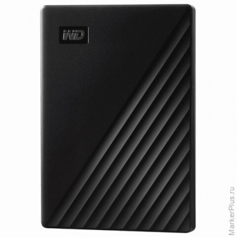 Внешний жесткий диск WD My Passport 4TB, 2.5", USB 3.0, черный, WDBPKJ0040BBK-WESN Внешний жесткий диск WD My Passport 4TB, 2.5", USB 3.0, черный, WDBPKJ0040BBK-WESN