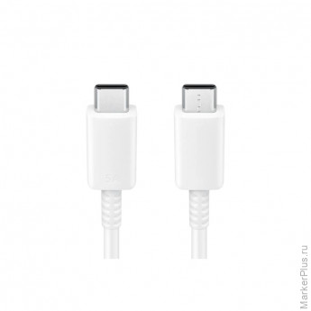 Кабель Samsung USB-C - USB-C 1m 5A EP-DN975 Белый (EP-DN975BWEGWW)
