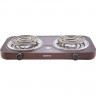 Плита электрическая Centek CT-1509 (Siberia) 2 конфорки ТЭН 140мм, 2000Вт