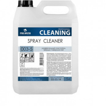 Профессиональная химия Pro-Brite SPRAY CLEANER 5л (003-5), ср-во д/пола