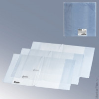 Обложка ПВХ для тетради и дневника, ПИФАГОР, прозрачная, плотная, 120 мкм, 213х355 мм, 224837