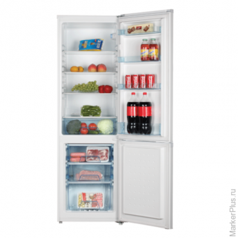 Холодильник SHIVAKI SHRF-275DW, общий объем 265 л, нижняя морозильная камера 70 л, 176х55х58 см, белый