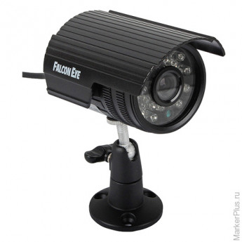Камера аналоговая цилиндрическая FALCON EYE FE I80C/15M, 1/3", уличная, цветная, 700 твл, черная