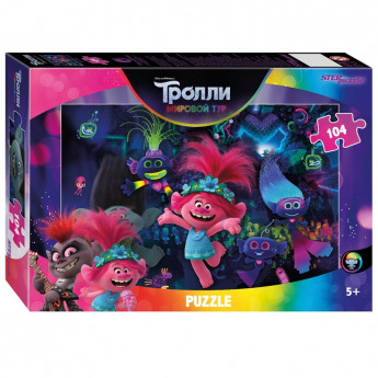 Пазл 104 эл. Step Puzzle "DreamWorks. Trolls 2"