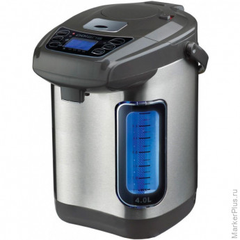 Термопот Polaris PWP 4012D (POLARIS), 4 л,800 Вт, нерж сталь