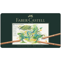 Пастельные карандаши Faber-Castell "Pitt Pastel" 60цв., метал. коробка