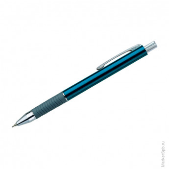 Ручка шариковая автоматическая "CS-07", синяя, 0,7мм, грип