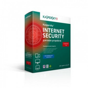 Антивирус Kaspersky Internet Security 2ПК-1г/Box