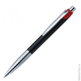 Ручка шариковая PIERRE CARDIN ACTUEL (Пьер Карден), корпус черный, металлические детали, PC0512BP, с