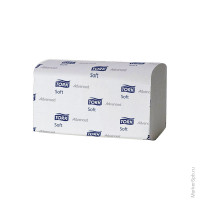 Полотенца бумажные лист. Tork XpressMultifold "Advanced.Soft"(М-сл)(Н2), 2-х слойн., 136л/пач, белые 10 шт/в уп