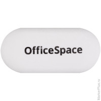 Ластик OfficeSpace 'FreeStyle', овальный, термопластичная резина, 60*28*12мм, 24 шт/в уп