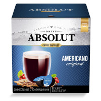 Кофе в капсулах Absolut Drive Americano Original (DG), 16кап/уп Кофе в капсулах Absolut Drive Americano Original (DG), 16кап/уп