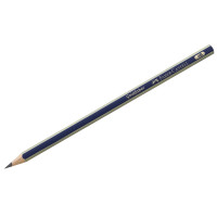 Карандаш ч/г Faber-Castell 'Goldfaber 1221' 4B, заточен., 12 шт/в уп