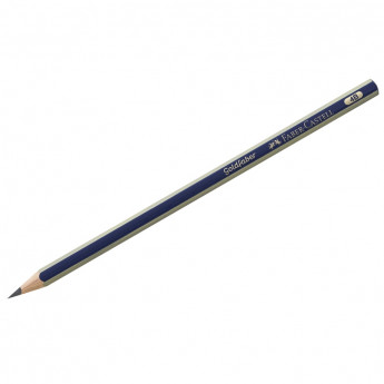 Карандаш ч/г Faber-Castell 'Goldfaber 1221' 4B, заточен., 12 шт/в уп