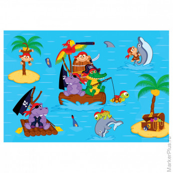 Пазл 24 эл. Maxi ТРИ СОВЫ "Пиратские приключения"