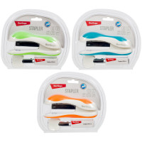 Набор Berlingo "Office Soft": степлер №24/6,26/6 до 25л., ассорти, антистеплер, скобы №24/6, блистер Набор Berlingo "Office Soft": степлер №24/6,26/6 до 25л., ассорти, антистеплер, скобы №24/6, блистер