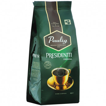 Кофе в зернах Paulig "Presidentti Original", вакуумный пакет, 250г