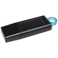 Память Kingston "Exodia" 64GB, USB 3.2 Flash Drive, черный