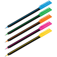 Ручка шариковая "Stick Soft Touch", цвет чернил синий, пишущий узел - 0,7мм, 50 шт/в уп