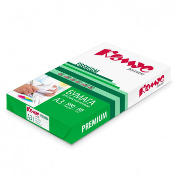 Бумага КОМУС ДОКУМЕНТ Premium (А3, марка А, 80 г/кв.м, 500 л) СПб