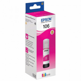 Чернила EPSON (C13T00R340) для СНПЧ L7160/L7180, пурпурный, оригинальные, ресурс 5000 стр