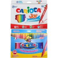 Фломастеры наб. 24цв.,CARIOCA JOY, 40615