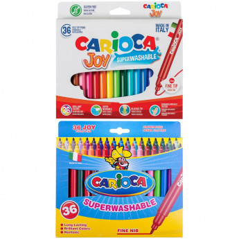 Фломастеры наб. 36цв.,CARIOCA JOY, 40616