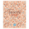 Тетрадь А5 96 л. BRAUBERG скоба, клетка, обложка картон, "Terrazzo" (микс в спайке), 404437