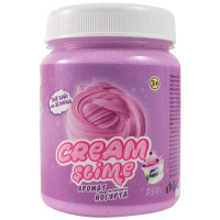 Слайм Cream-Slime, фиолетовый, с ароматом йогурта, 250г