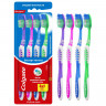 Зубная щетка Colgate Эксперт Чистоты 3+1 средней жесткости 4 шт/уп, комплект 4 шт